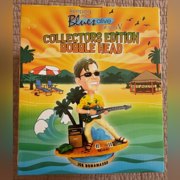 Joe Bonamassa Collectors Edition Bobble Head Brand New 🎸 - Picture 1 of 8